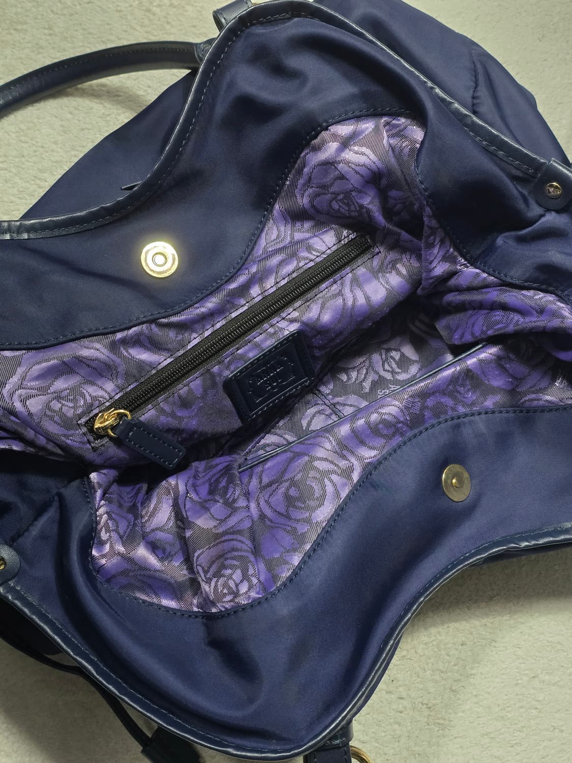 Anna Sui 안나수이 Y2k 네이비 숄더백 상품이미지5