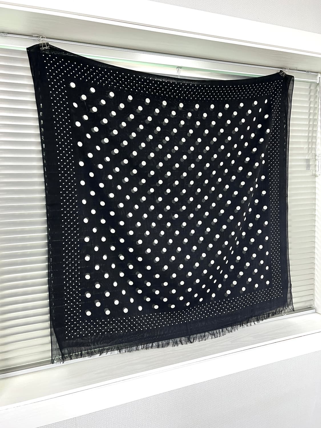 COMMEdesGARCONS tricot-DOT WOOL SCARF 상품이미지7