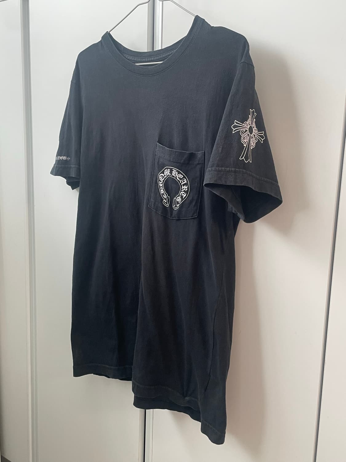 정품 CHROME HEARTS usa 반팔티셔츠 상품이미지1