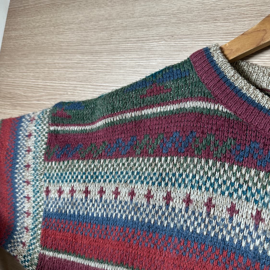 Campus 빈티지 패턴니트  상품이미지4