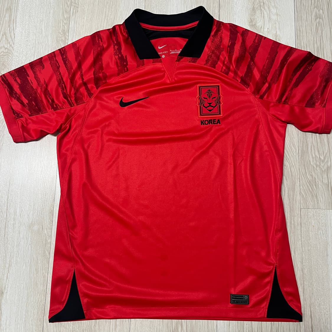나이키 대한민국 축구 국가대표팀 유니폼 레드 xl 상품이미지1