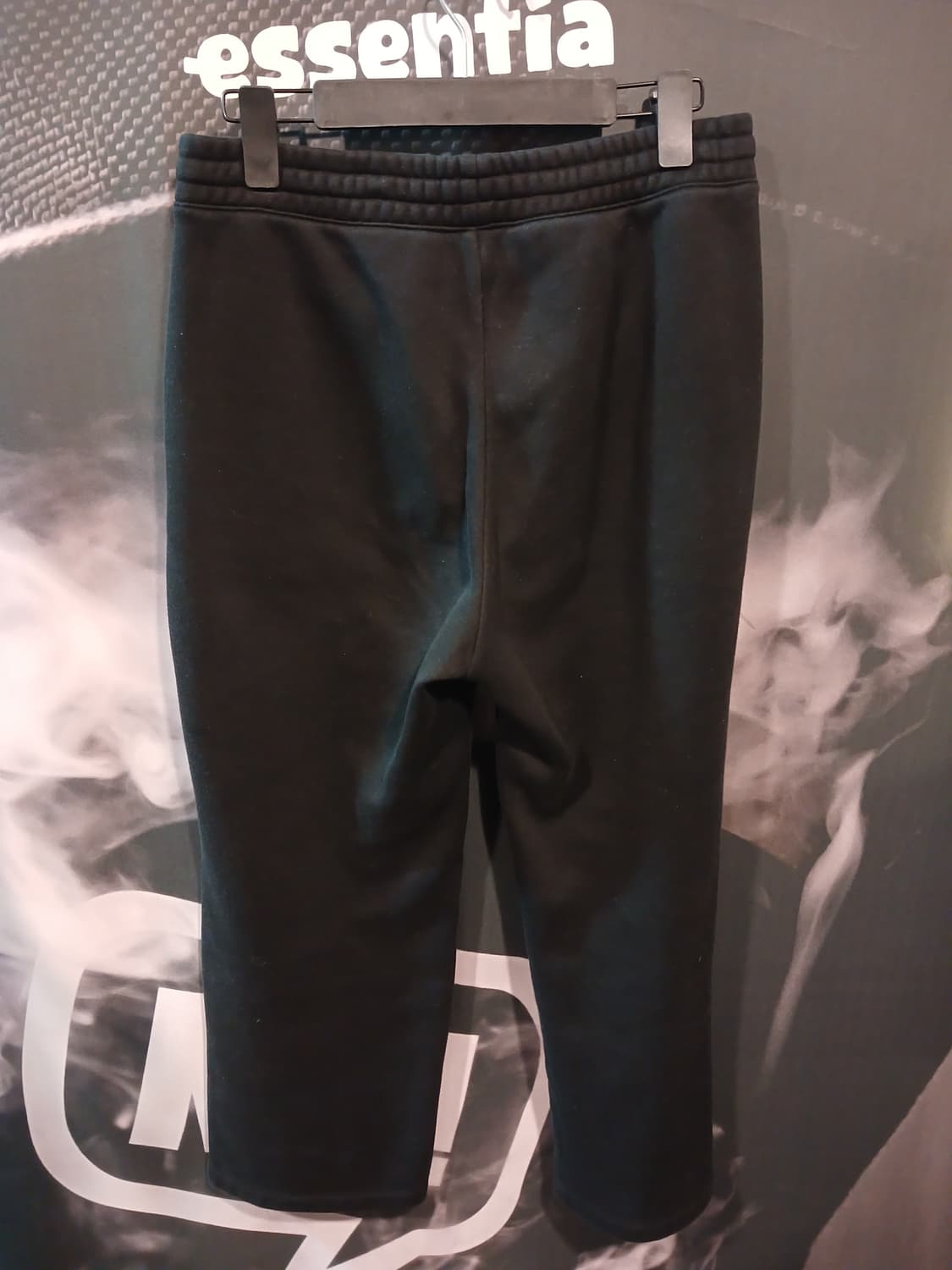 블랙 기모 트레이닝 팬츠 상품이미지2