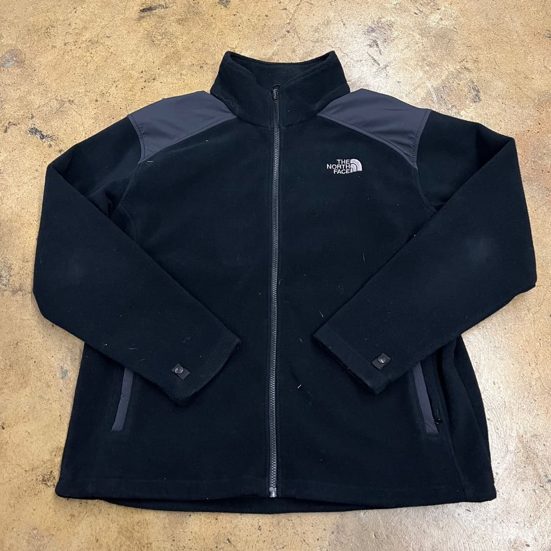 [정품/105] 노스페이스 블랙 후리스 집업 b16 상품이미지2