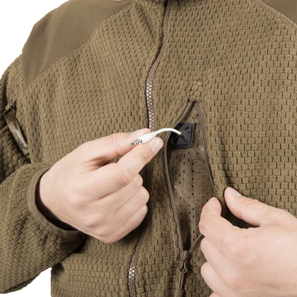 헬리콘텍스 알파 후디 플리스 자켓 코요테 상품이미지3