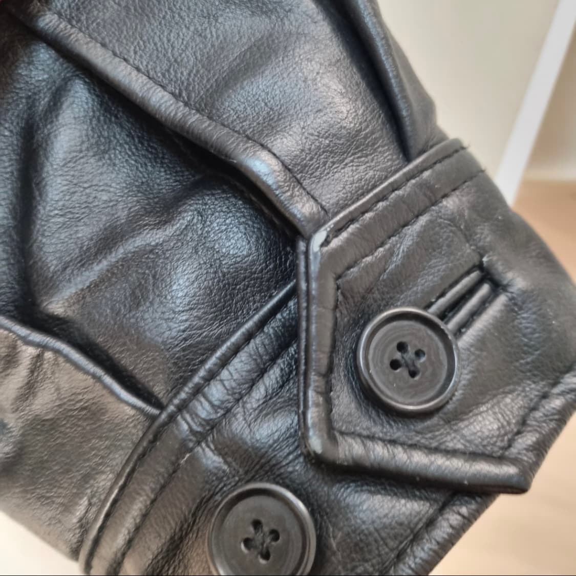 90‘s 올드 갭 레더 싱글 라이더 자켓 xl 상품이미지6