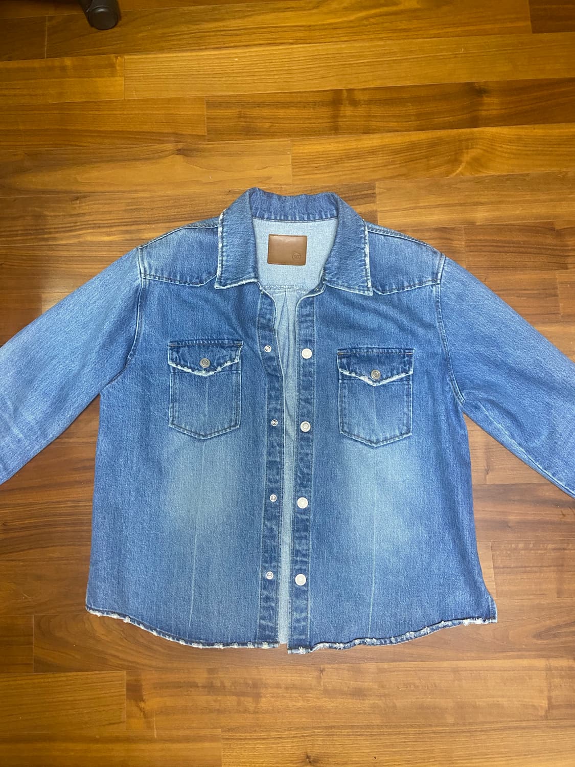 렉토 데님셔츠 상품이미지1