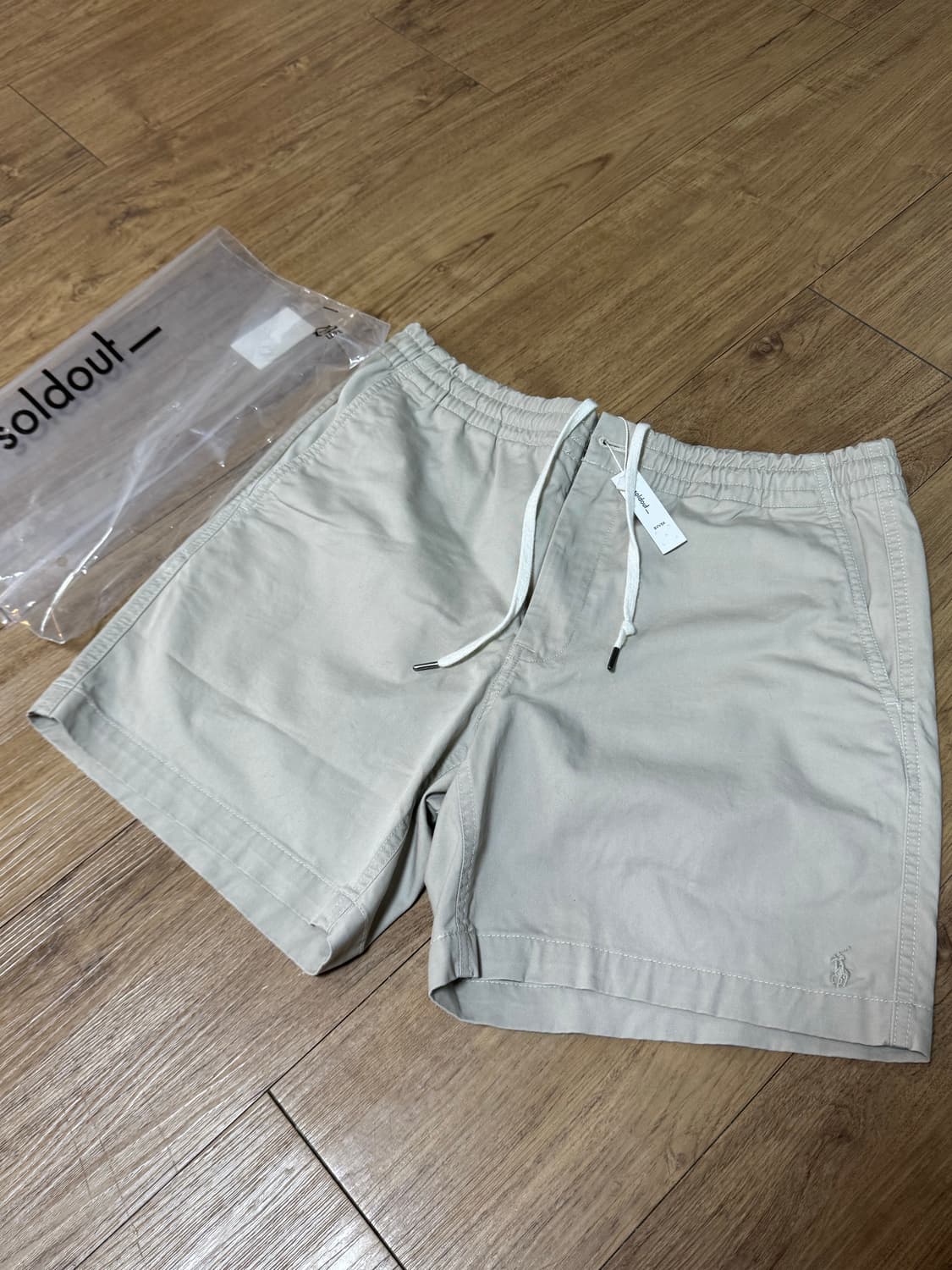 (M)폴로 랄프로렌 아이보리 숏팬츠 상품이미지1