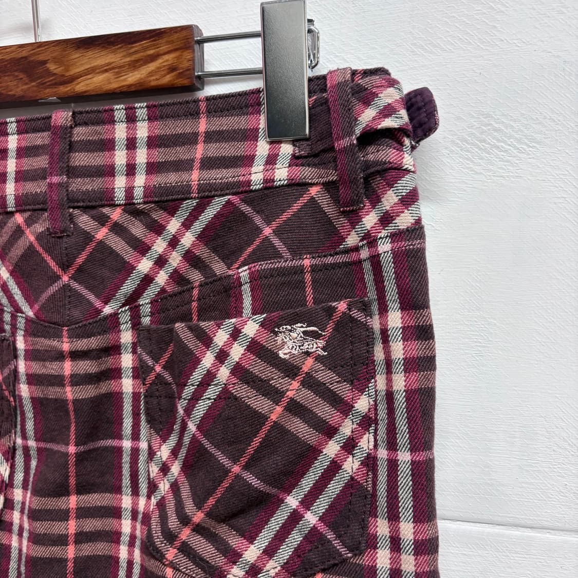 버버리 핑크 펑크 미니 스커트  상품이미지6