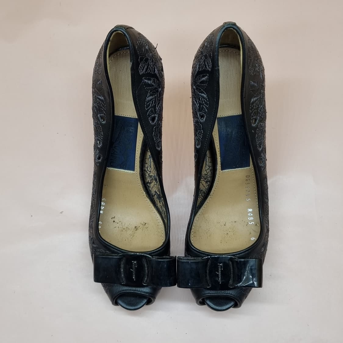 페라가모 레이스힐 235 굽10 상품이미지2