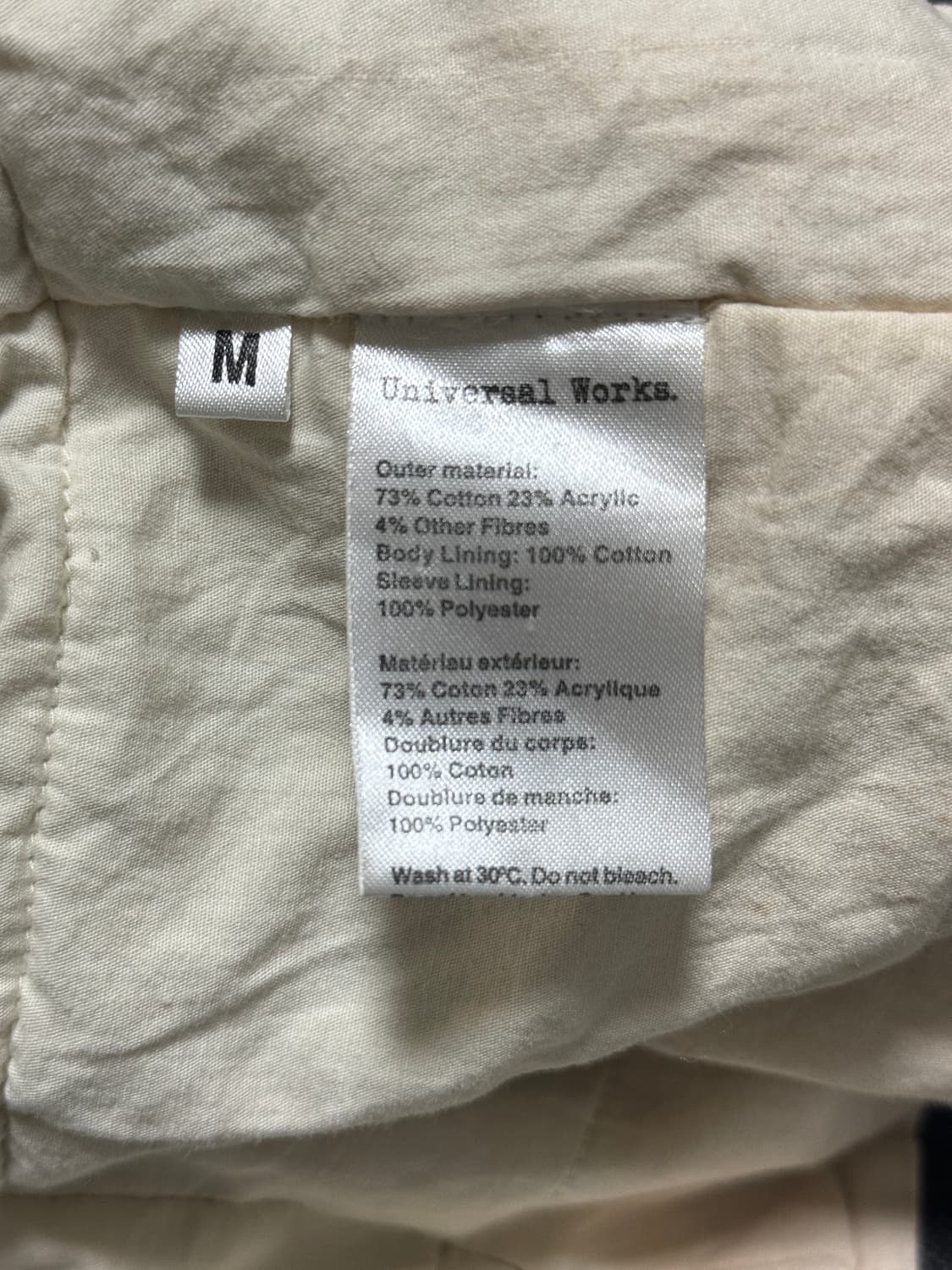유니버셜웍스 코트 M 상품이미지7