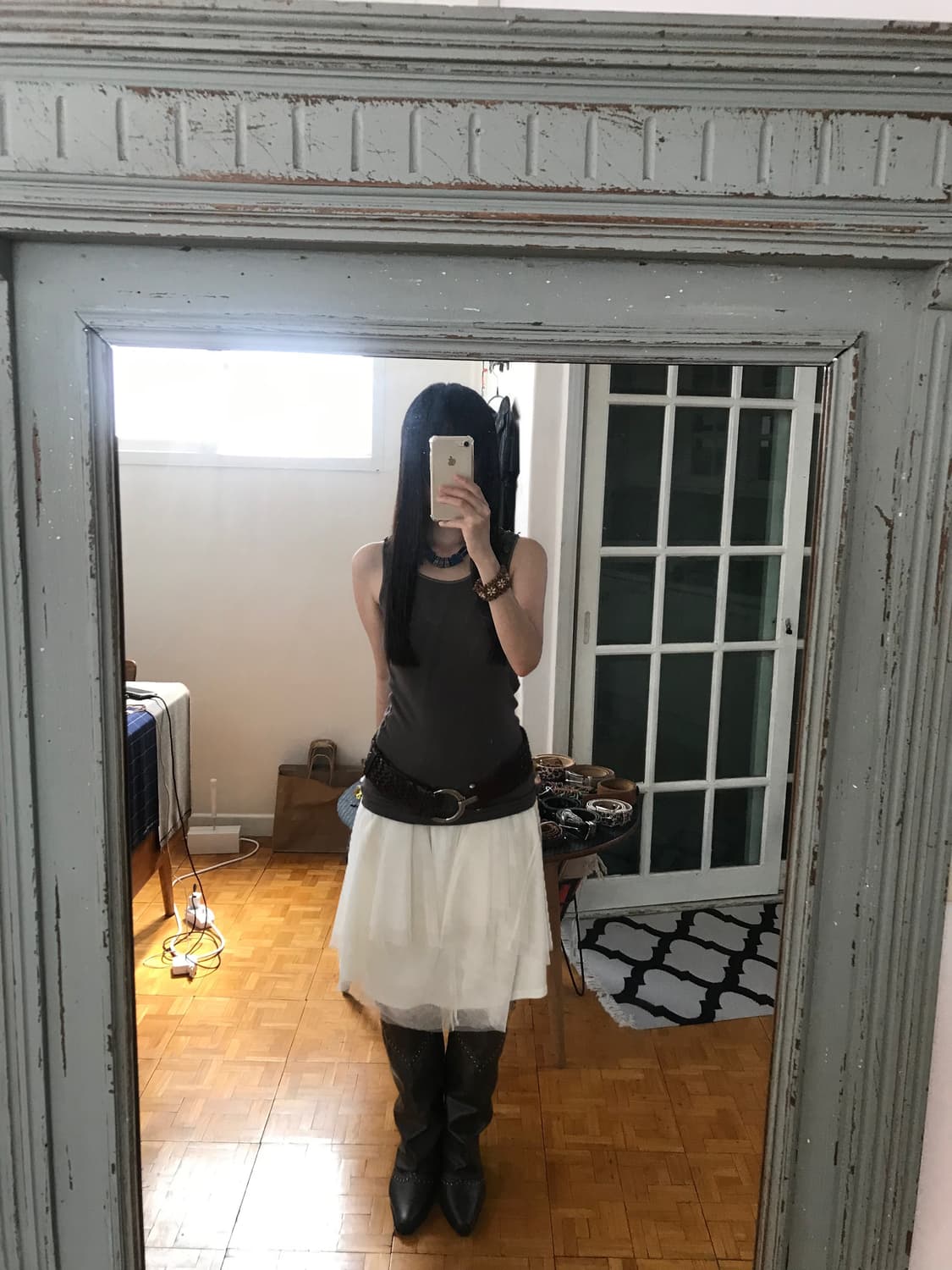 vintage sha skirt 상품이미지3