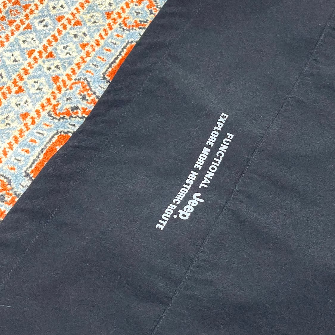 지프 블랙 경량 바람막이 남성L 상품이미지7