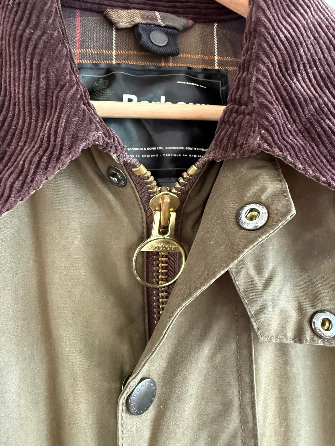 바버(Barbour) 클래식 비포트 왁스자켓(ENGLAND) 상품이미지7