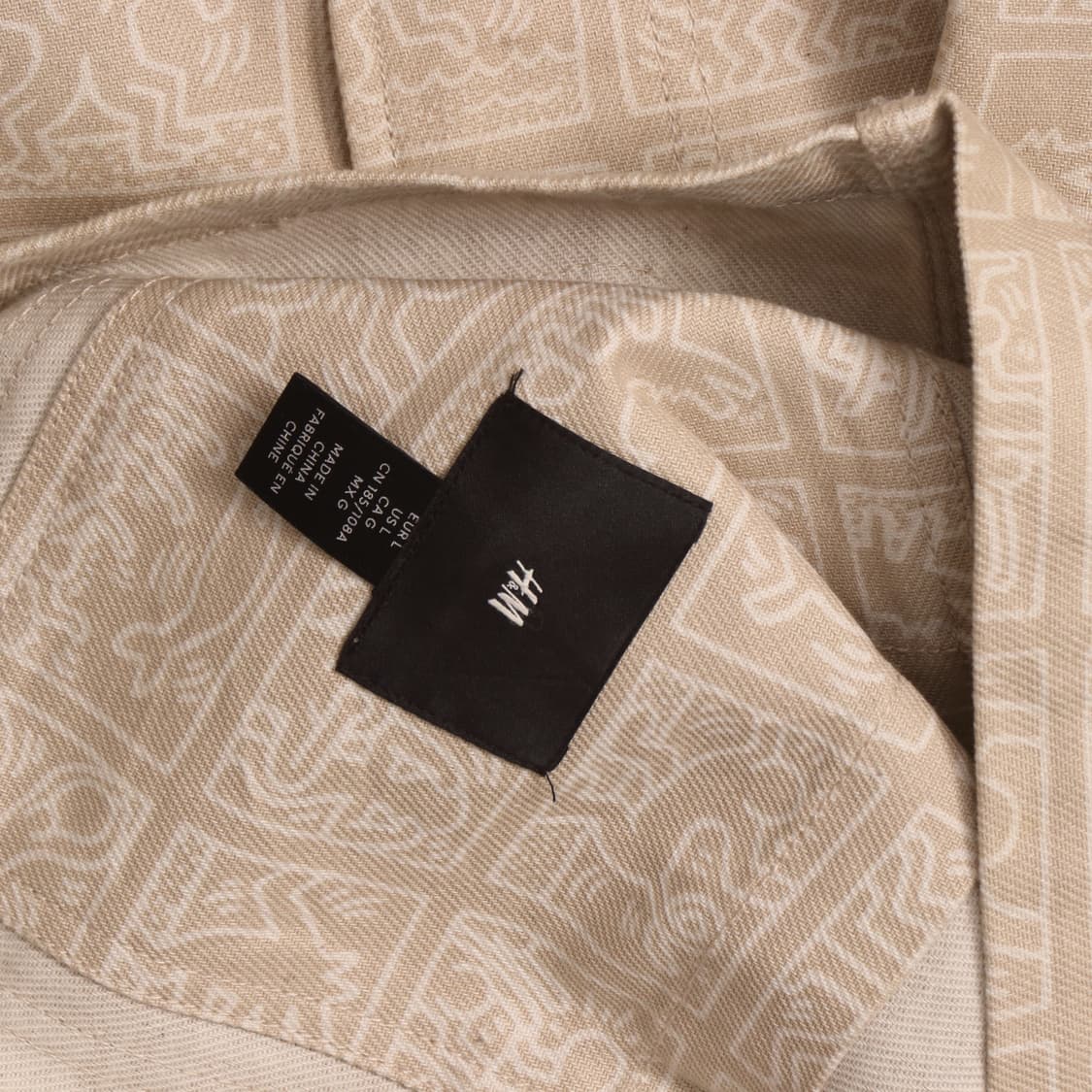 빈티지 h&m 키스해링 그래픽 프린팅 데님자켓 A1682 상품이미지4