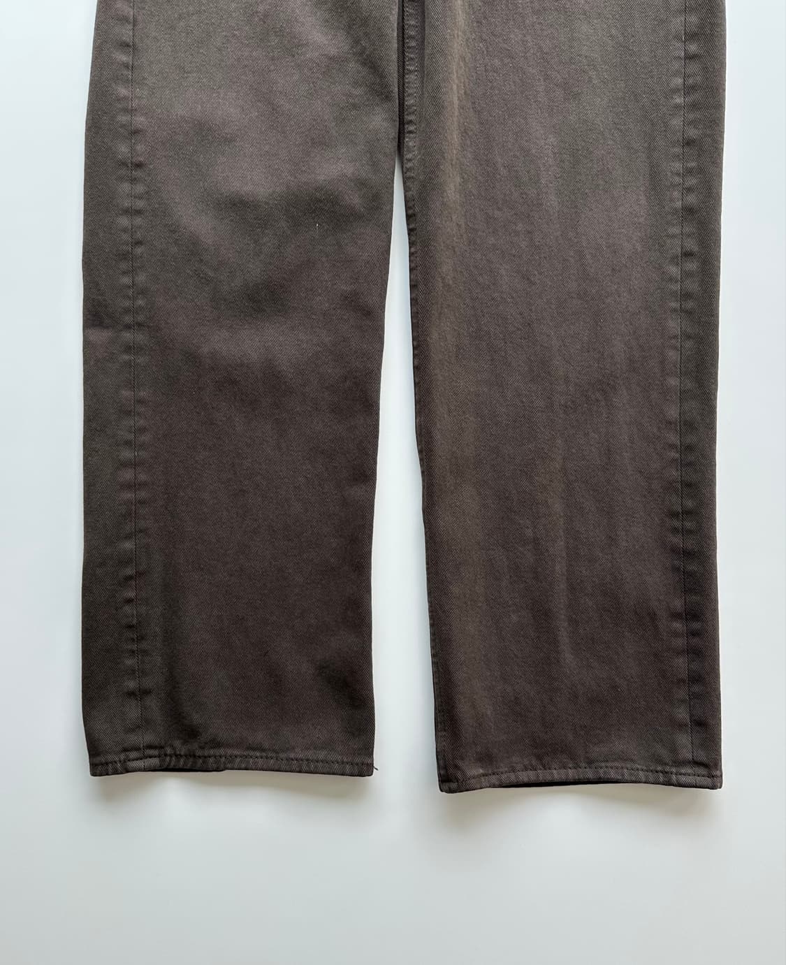 Zara 자라 스트레이트 데님 브라운 상품이미지2