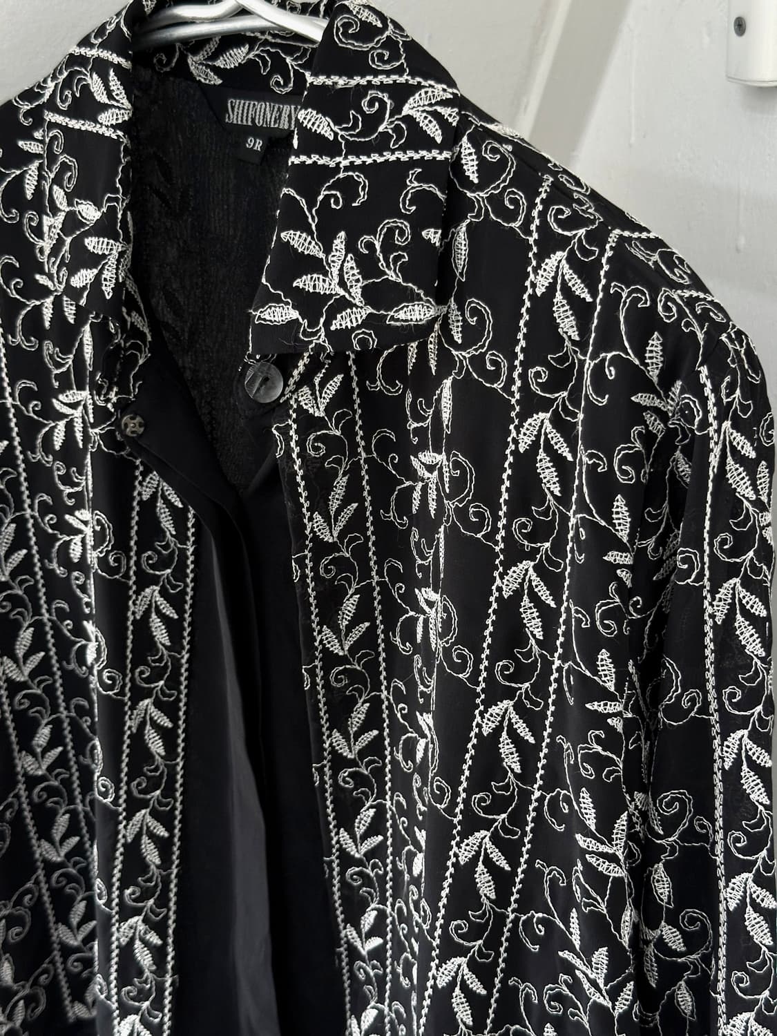 Sheer fabric layer design blouse shirt 상품이미지2