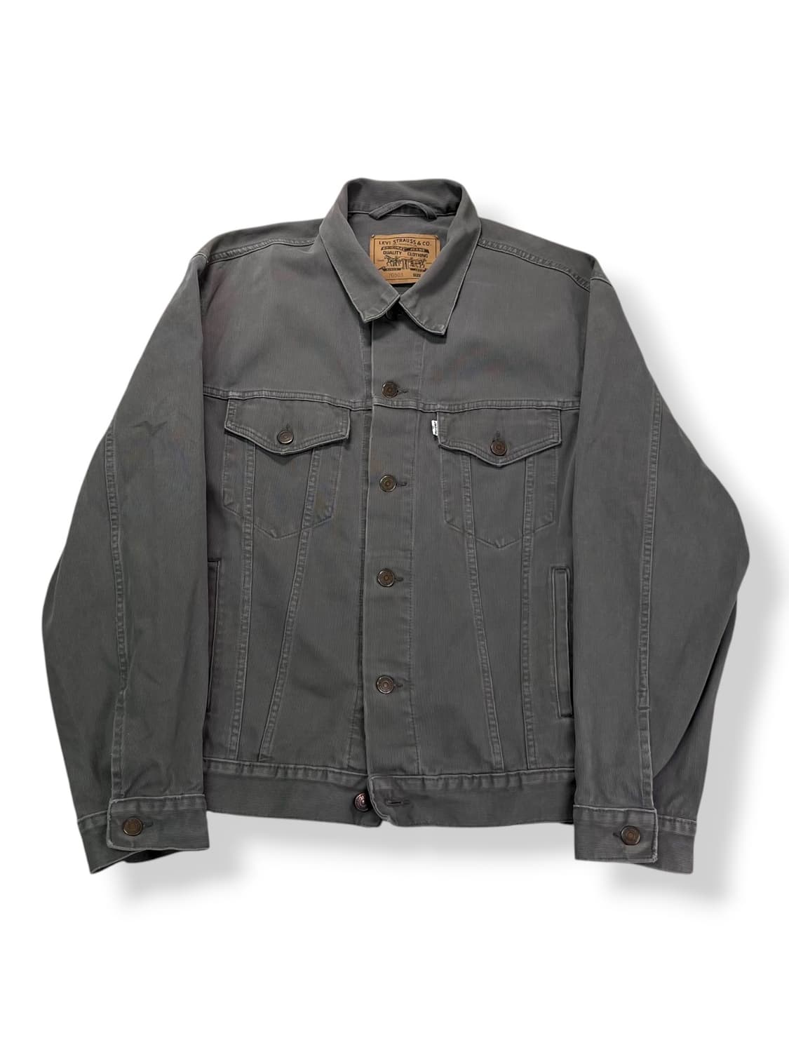 100 리바이스 made in ltay 코듀로이 트러커 자켓 상품이미지1