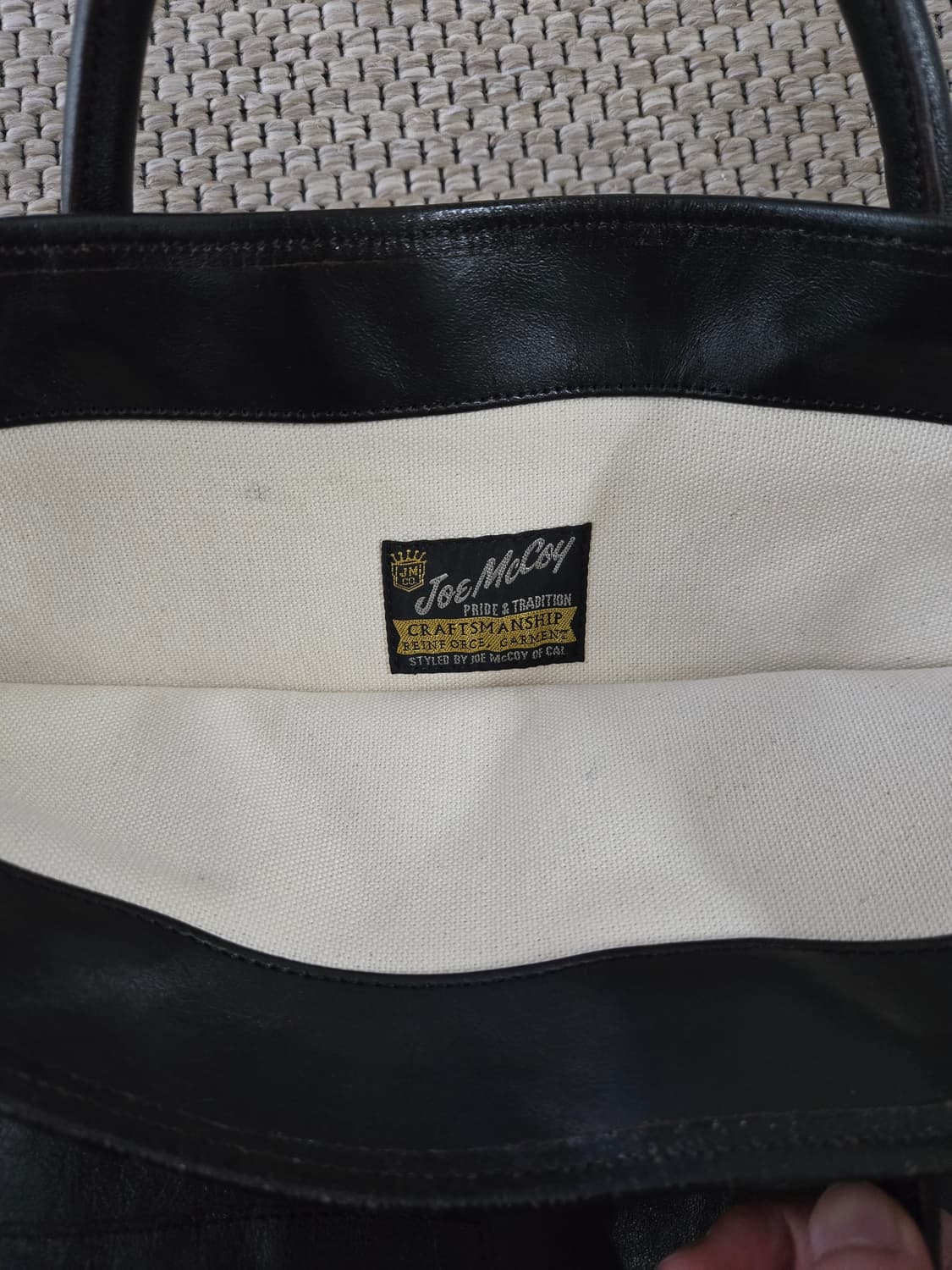 조맥코이 호스하이드 패치워크 토트백 말가죽 리얼맥코이 토이즈맥코이 상품이미지5