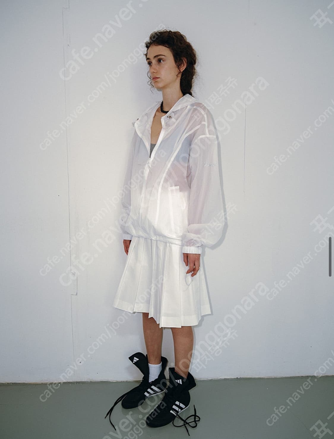 리본빛 나일론 바람막이 상품이미지5