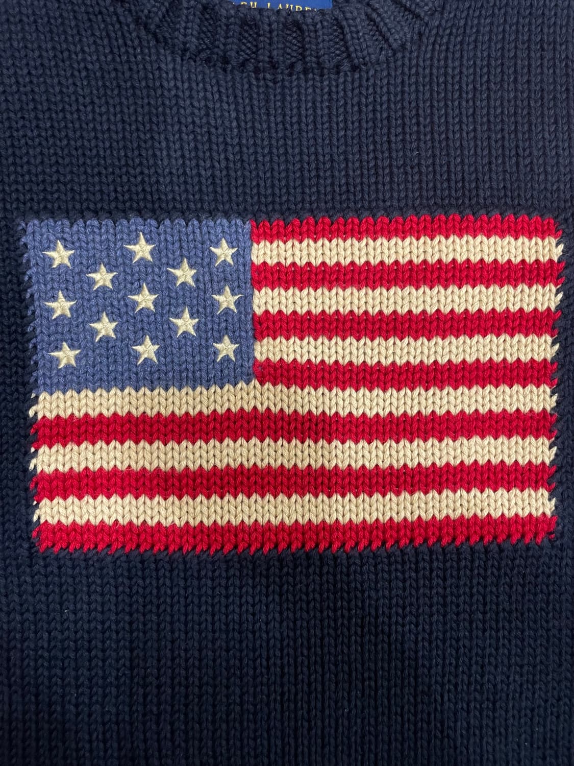 (여성44) 폴로 랄프로렌 여성 성조기 니트 스웨터 상품이미지5