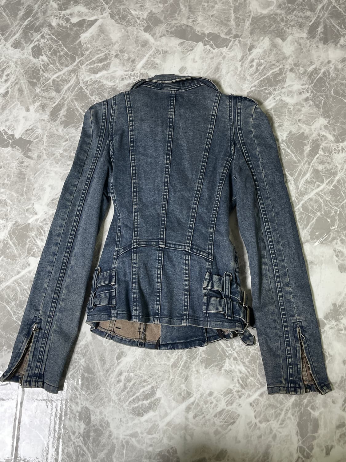 (Unknown)denim rider jacket 상품이미지6