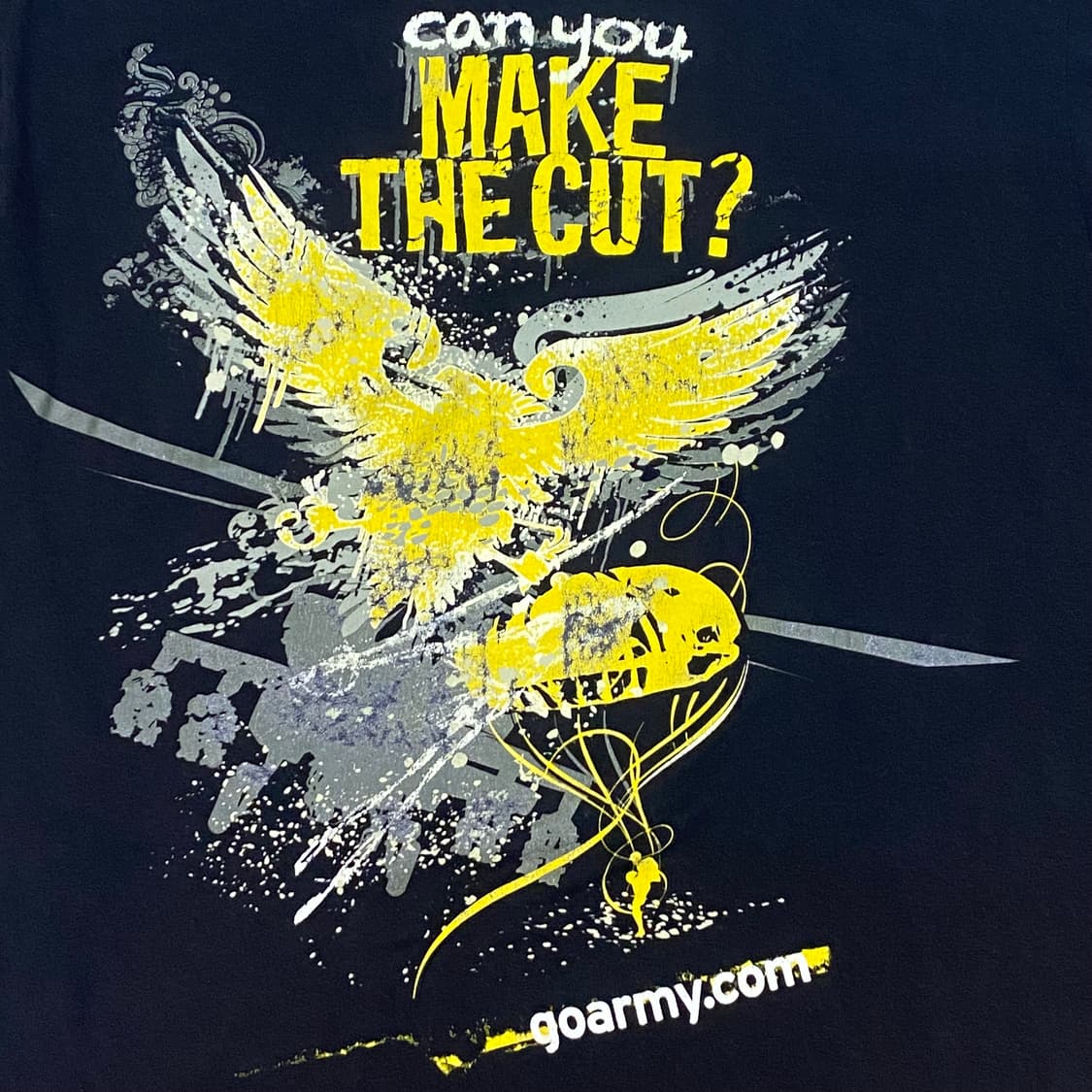 미국 빈티지 고아미 GO ARMY 아미티 미군 반팔티 상품이미지3