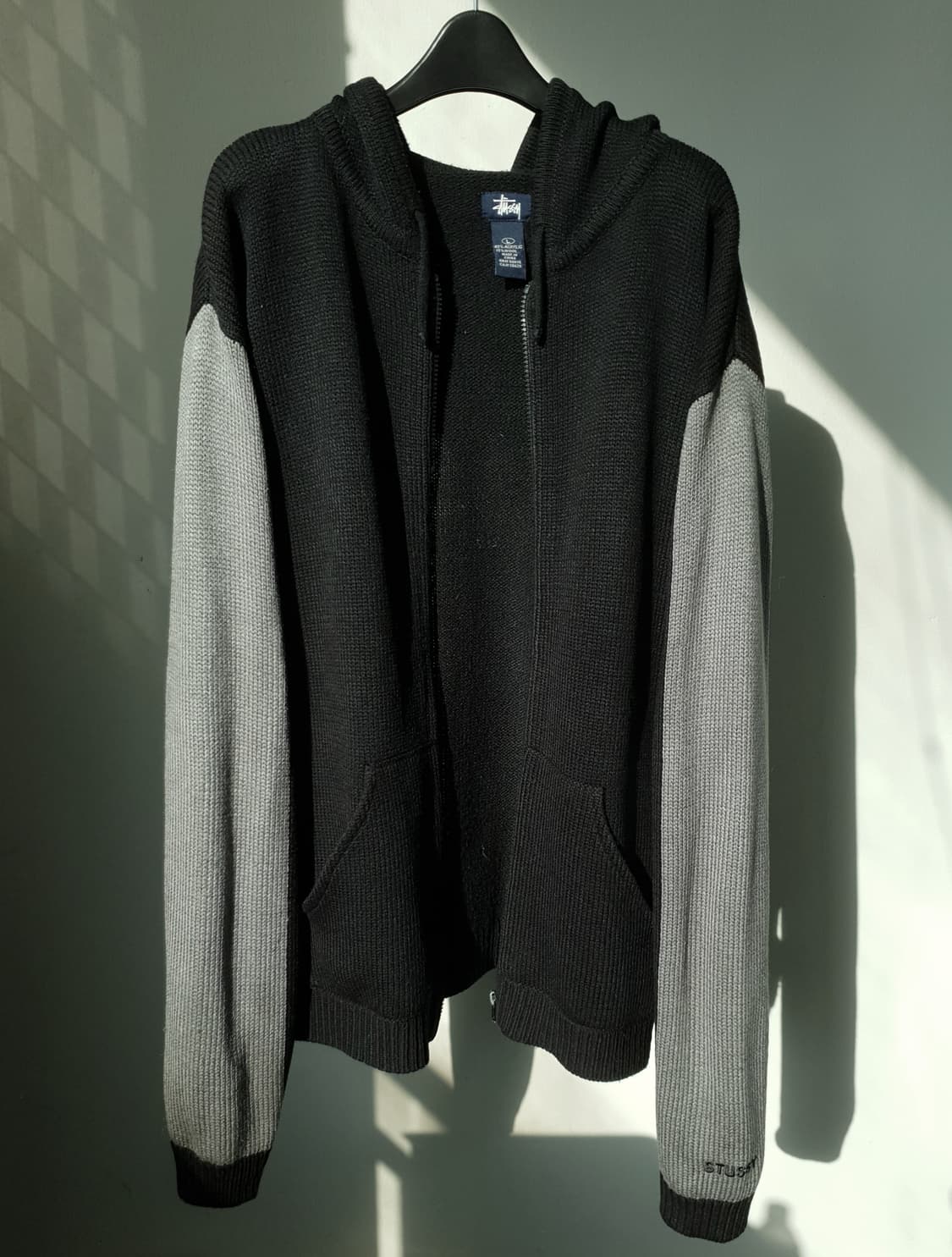 90s STUSSY Kint Hood Zip-up 상품이미지6