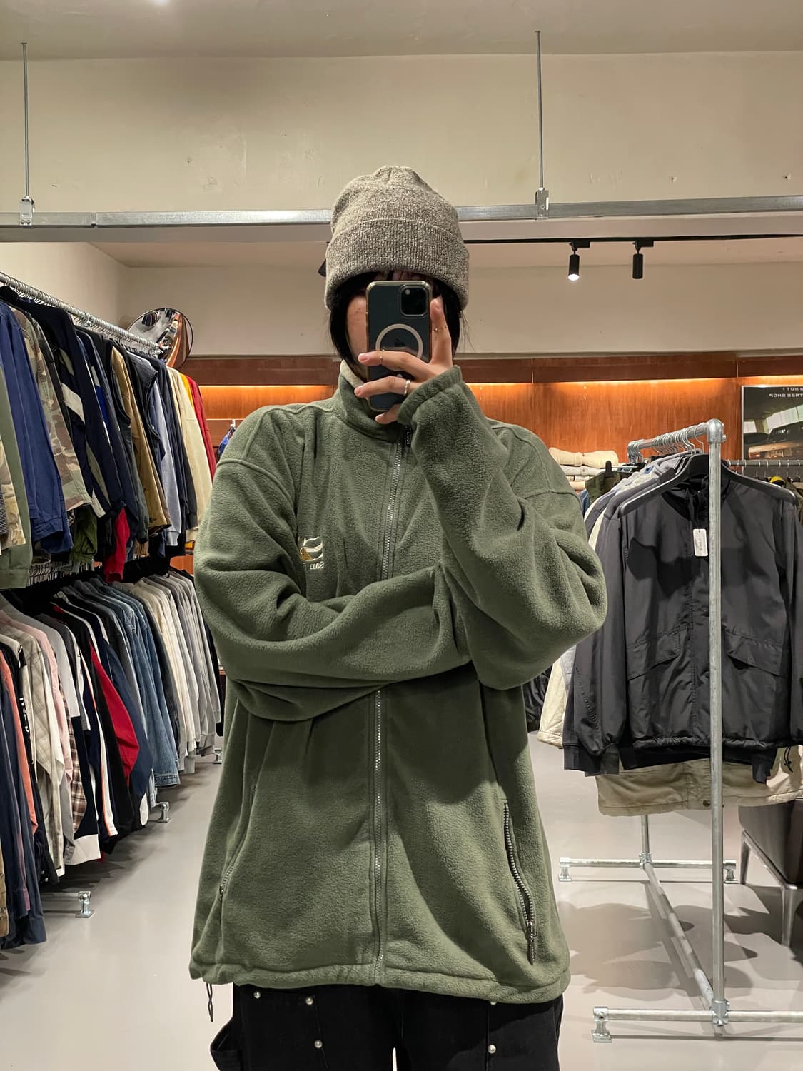 빈티지 플리스 자켓   상품이미지2