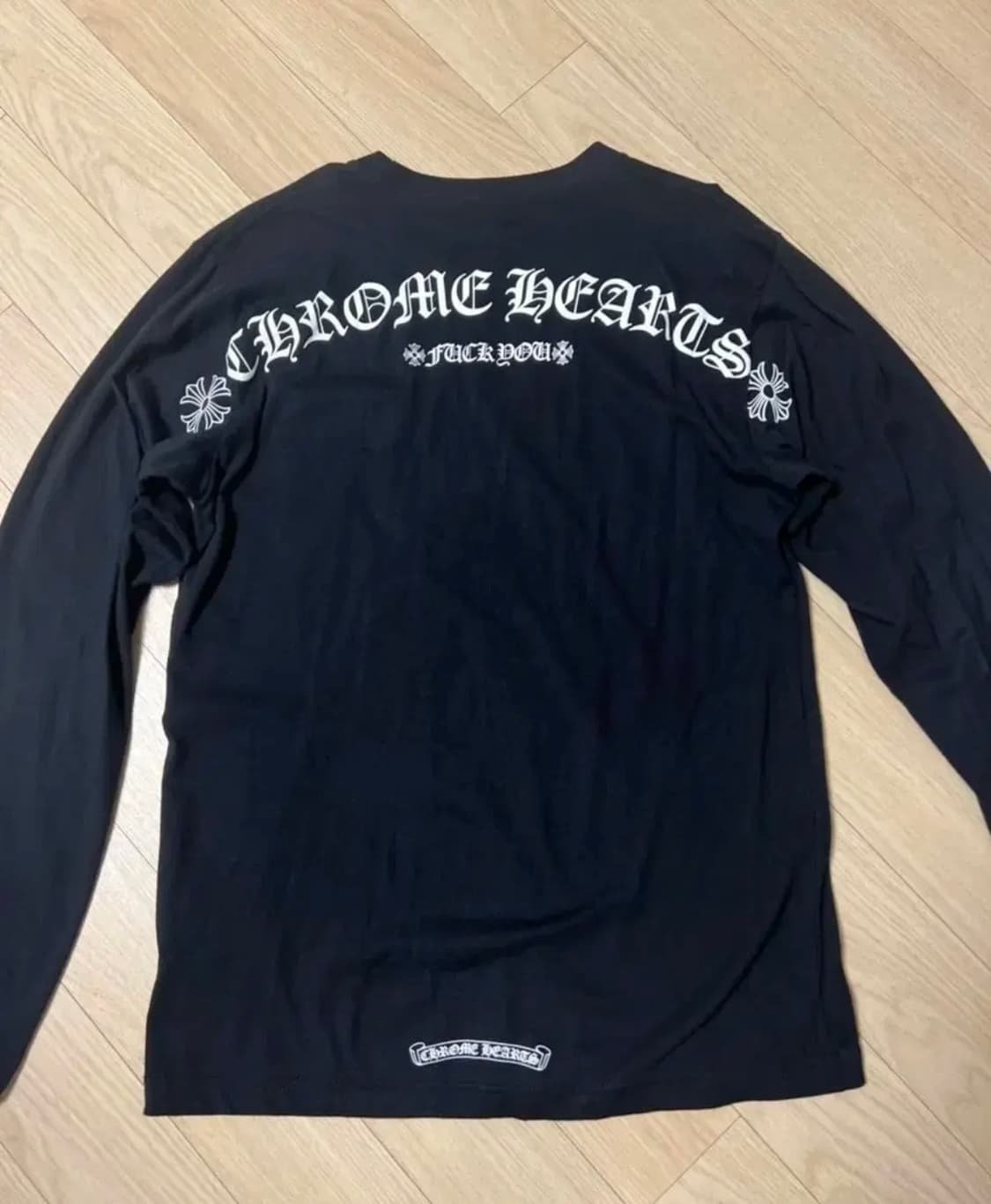 [M] 크롬하츠 롱슬리브 블랙 상품이미지1