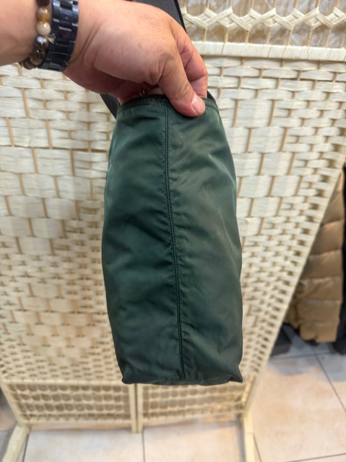 정품 프라다 나일론 숄더백 팝니다 상품이미지5