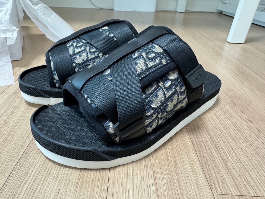 디올 오블리크 자카드 샌들 상품이미지3