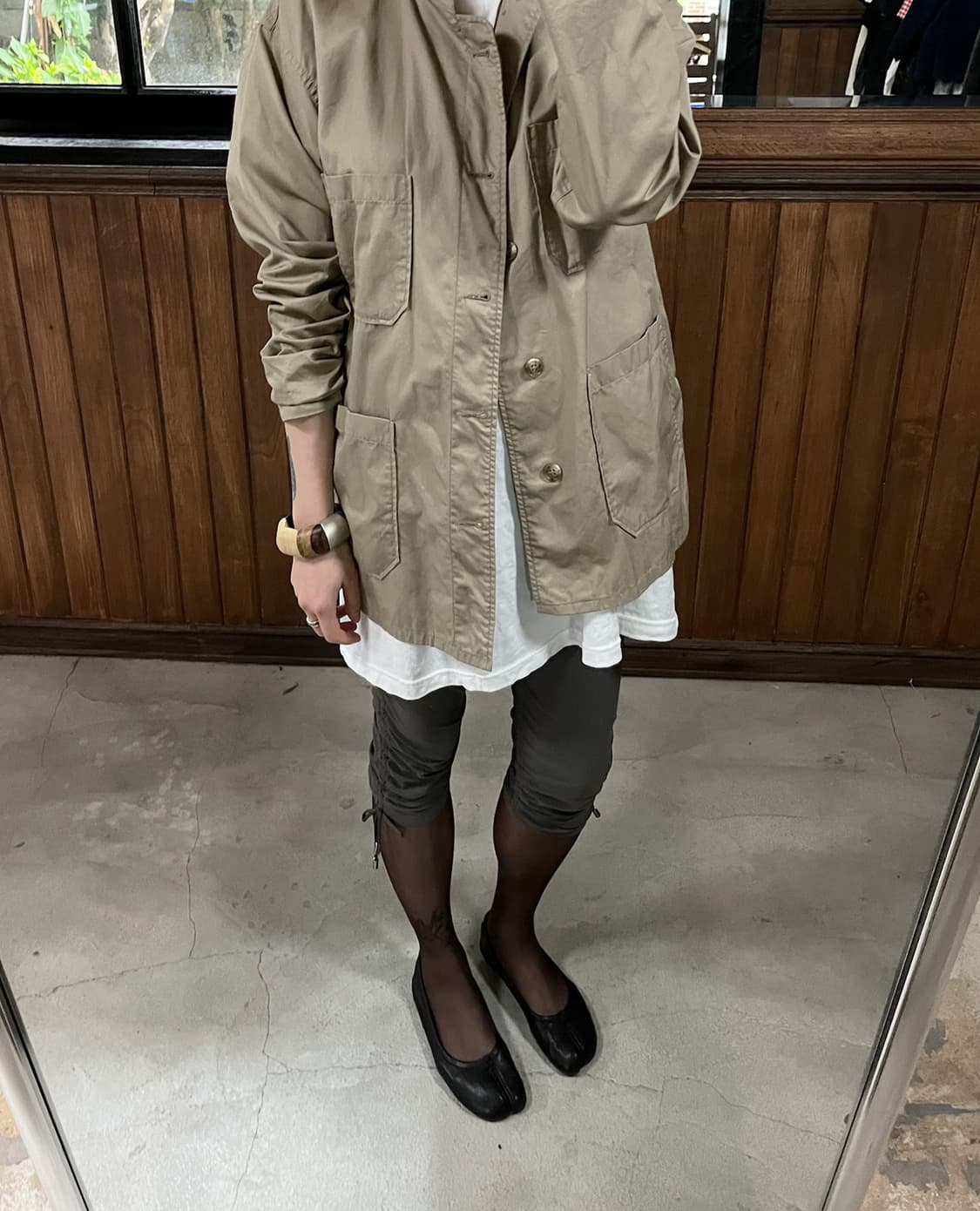 LEILIAN layered shorts 상품이미지3