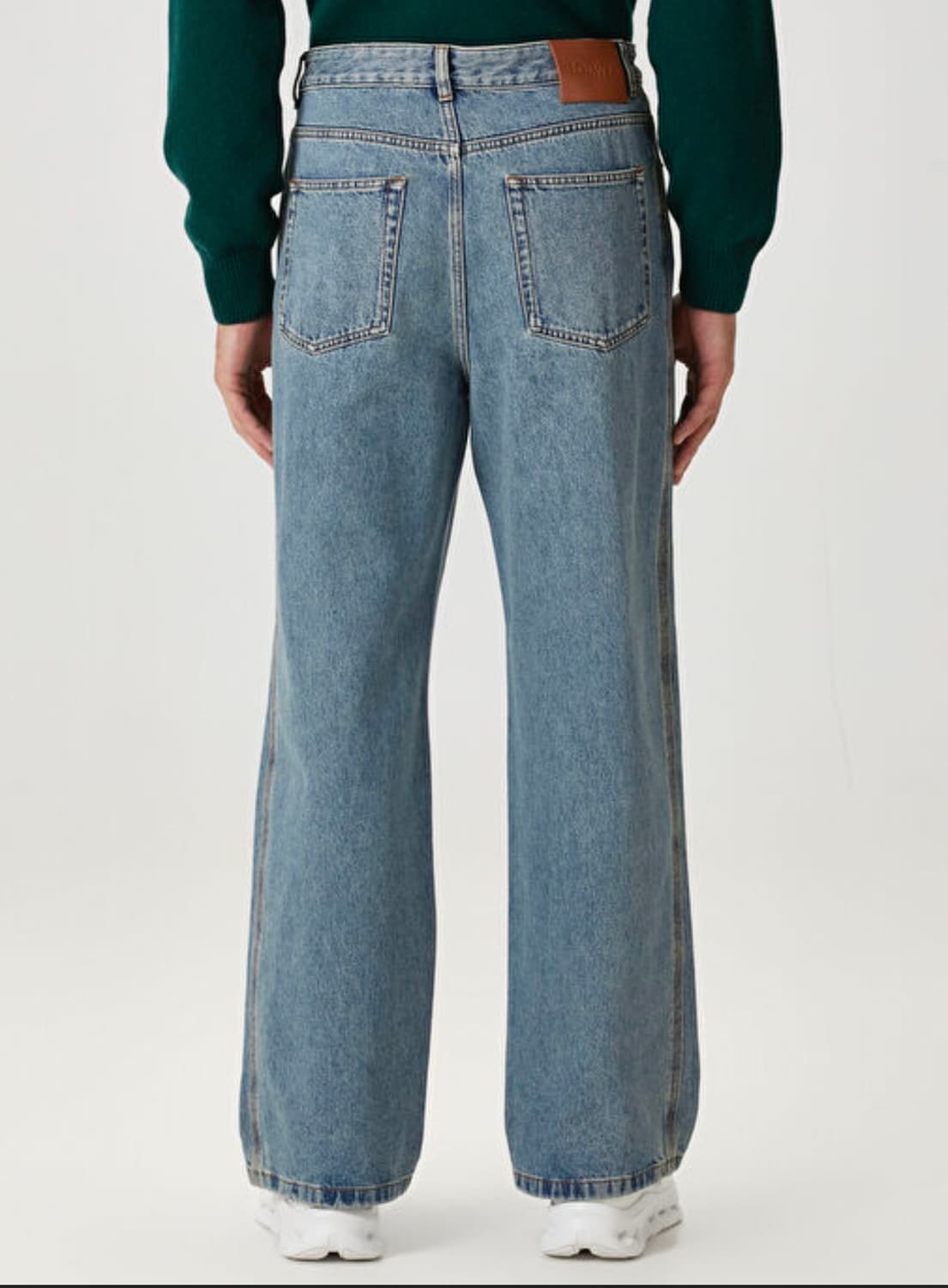 (A+/ 50) / 로에베 데님 아나그램 배기 데님 진 블루 상품이미지9