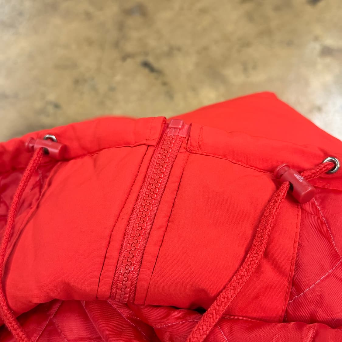 [정품/100] 아디다스 빨간색 후드 바람막이 자켓 b16 상품이미지7