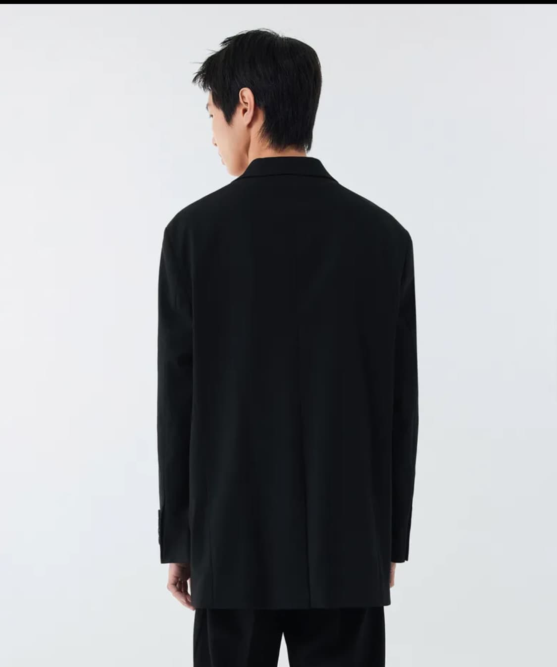 오버사이즈 블레이저 블랙XL(수트 셋업) 상품이미지3