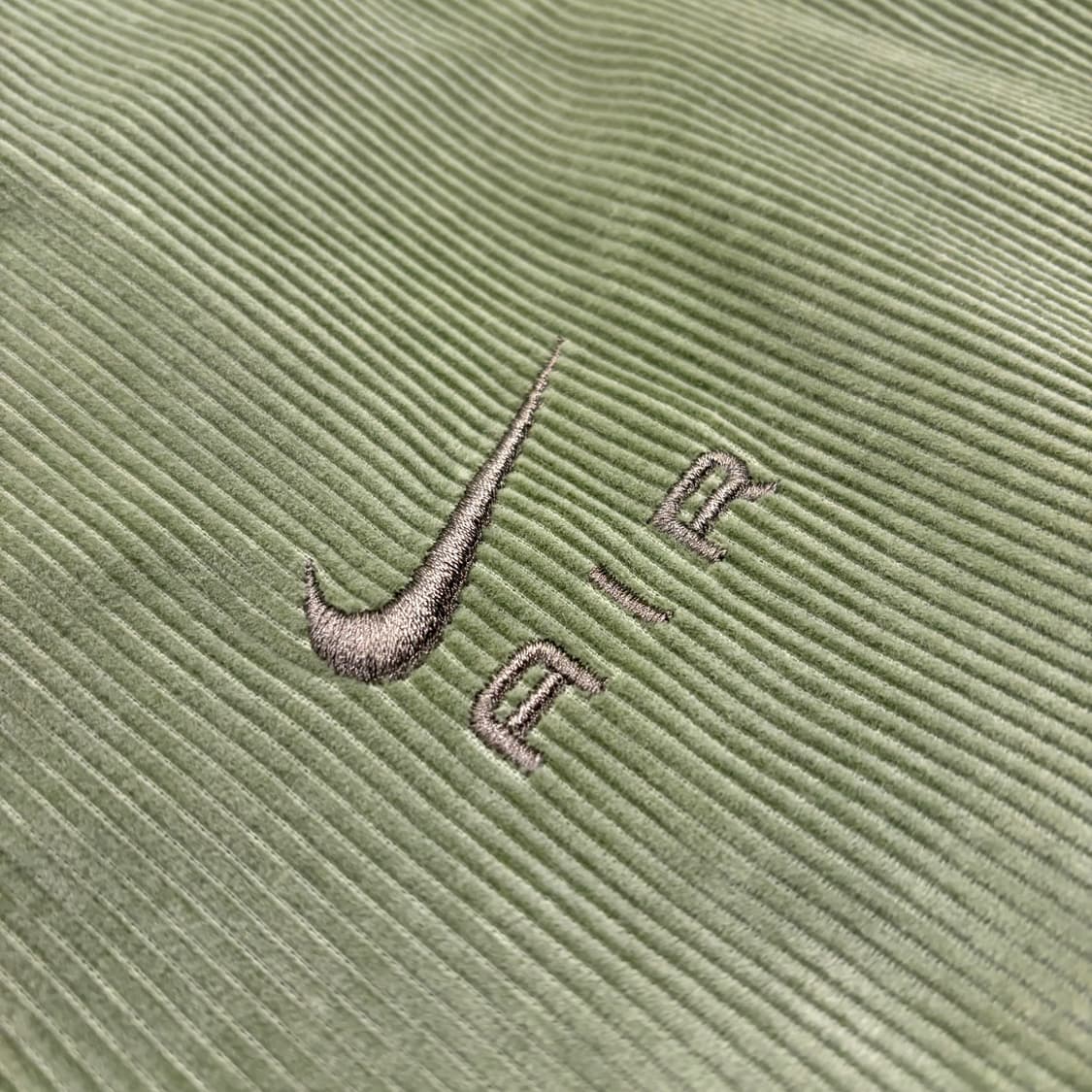 [S] 나이키 에어 코듀로이 그린 집업 자켓 B735 상품이미지4