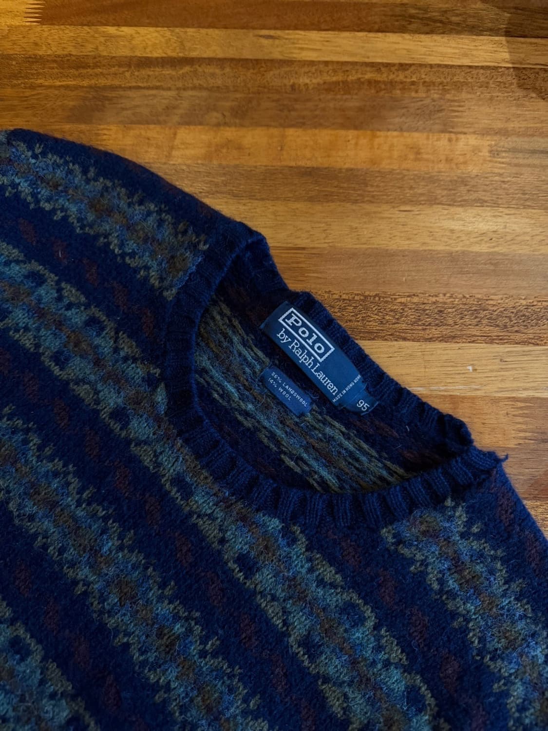 폴로 랄프로렌 페어아일 니트 남성95 상품이미지6