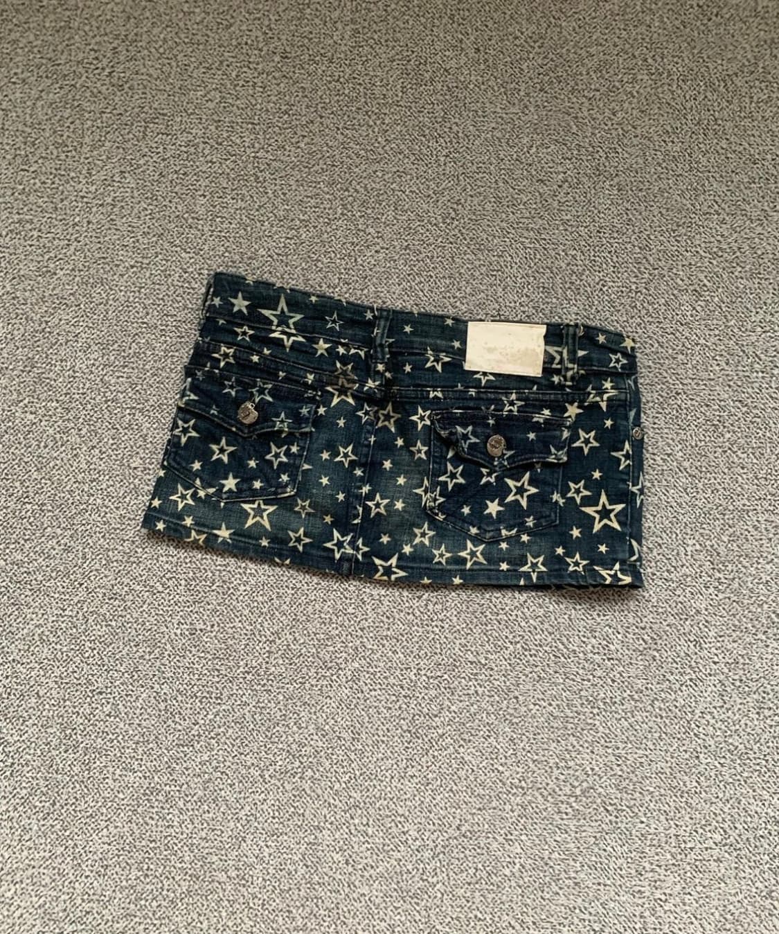 Vintage star denim mini skirt 상품이미지2