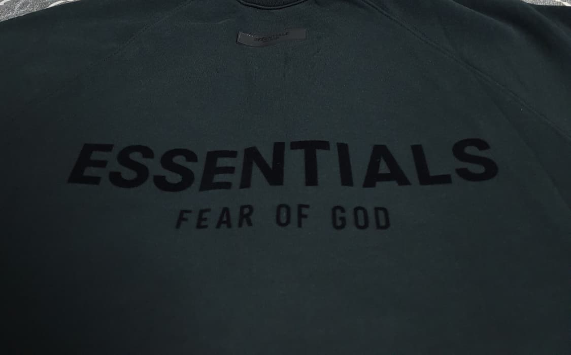 에센셜 피오갓 더코어 컬렉션 스트레치 기모크루넥 블랙 (L) 상품이미지3