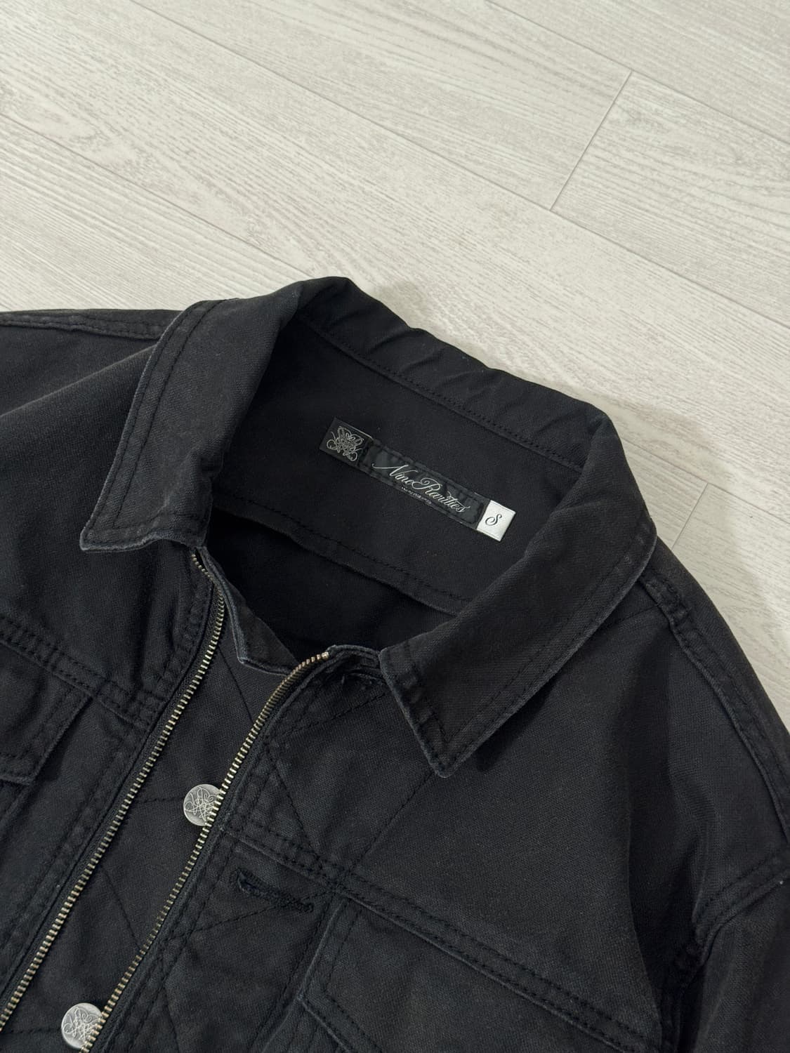 레어리티스 워시드 집 자켓 S 상품이미지4