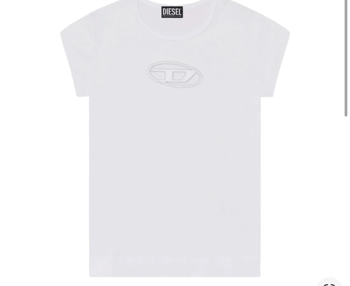 디젤 피카부 로고 티셔츠 상품이미지1