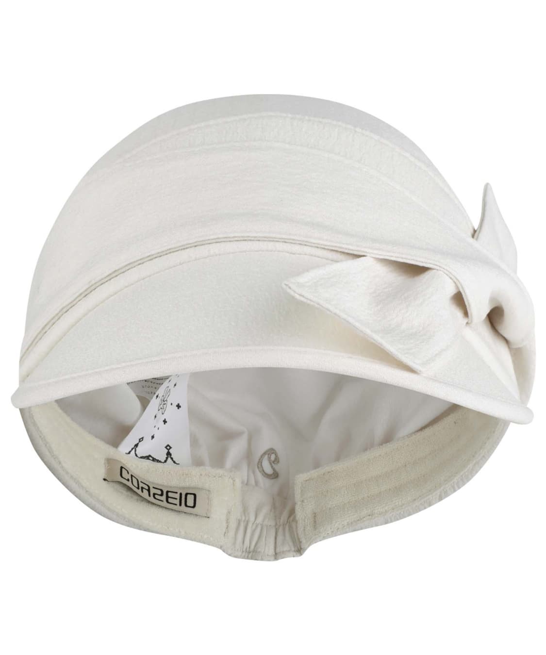 코이세이오 RIBBON TIE CAP IVORY 상품이미지4