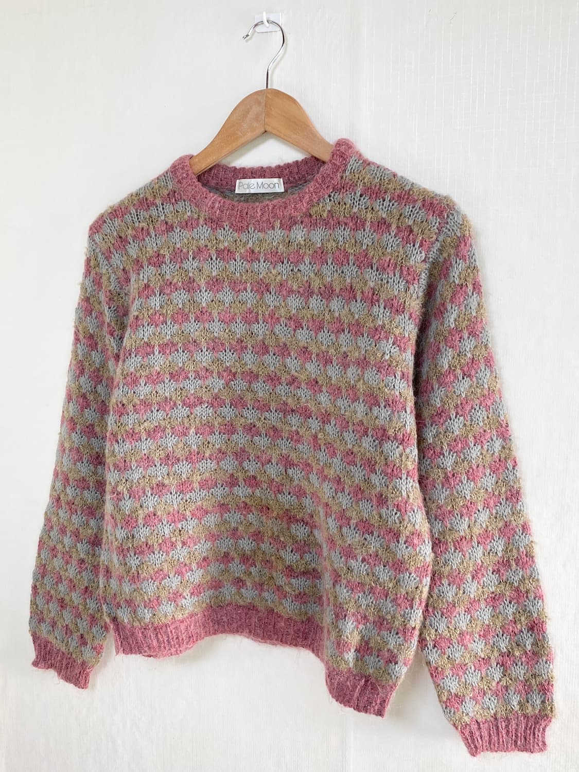 Pastel Multi-Color Cozy Wool Blend Vinta 상품이미지3