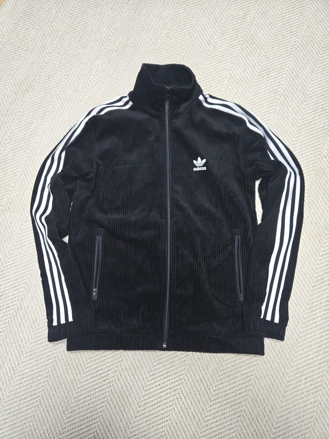 (공용)아디다스 코르듀이 트랙탑 저지 블랙 M 상품이미지2