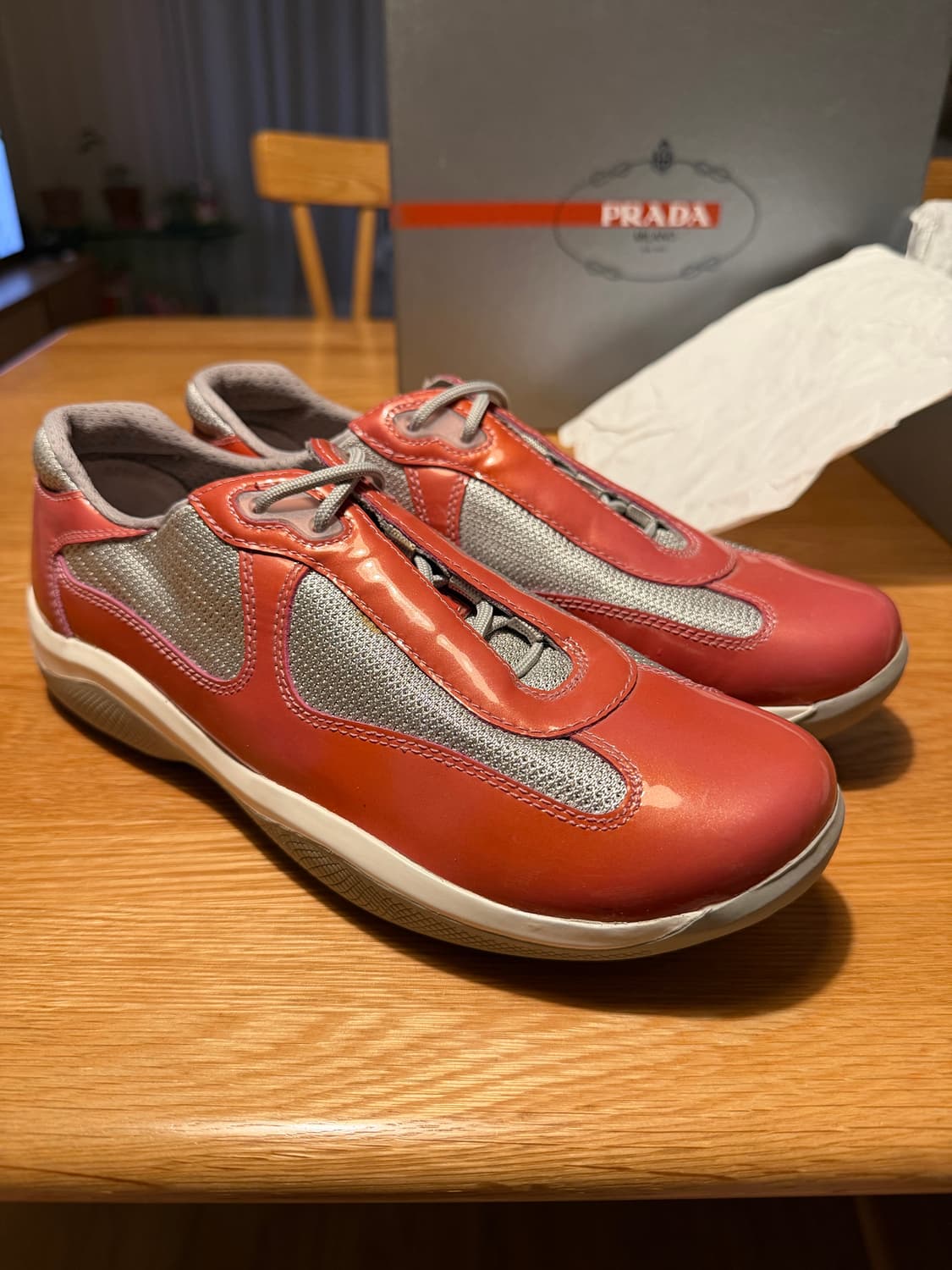 프라다 스포츠 빈티지 아메리카컵 5.5 / 39.5 / 250-255 상품이미지4