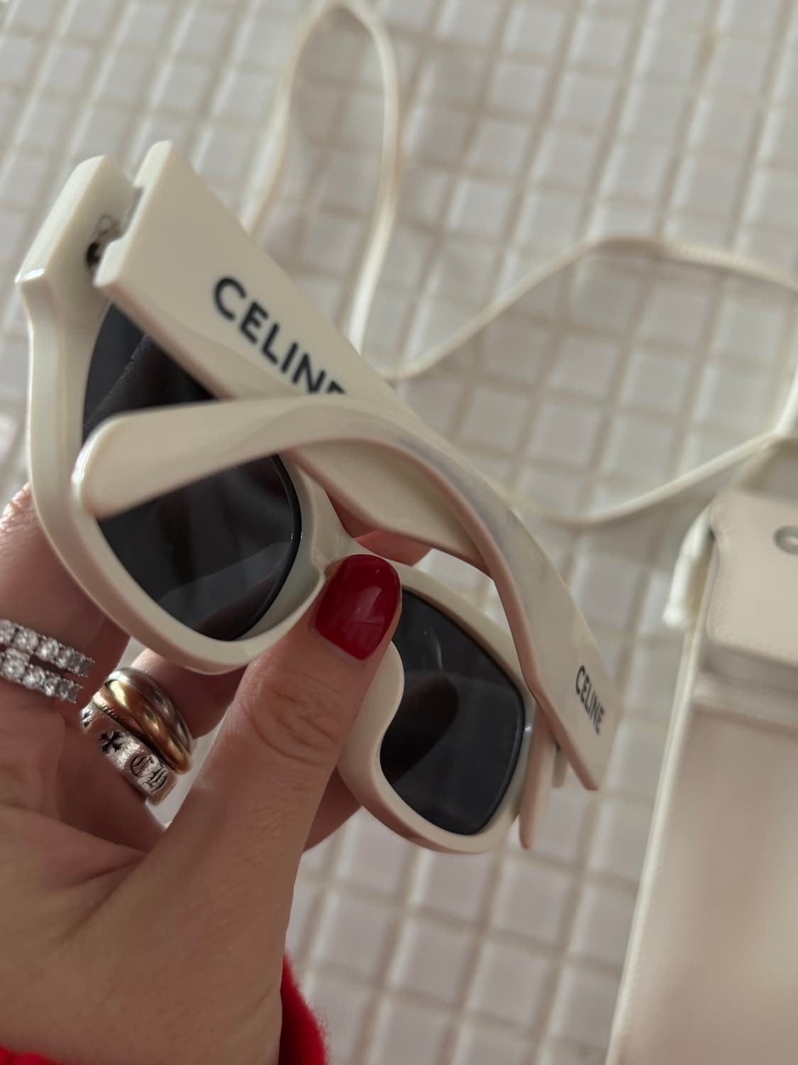 celine 셀린 선글라스 화이트 상품이미지5