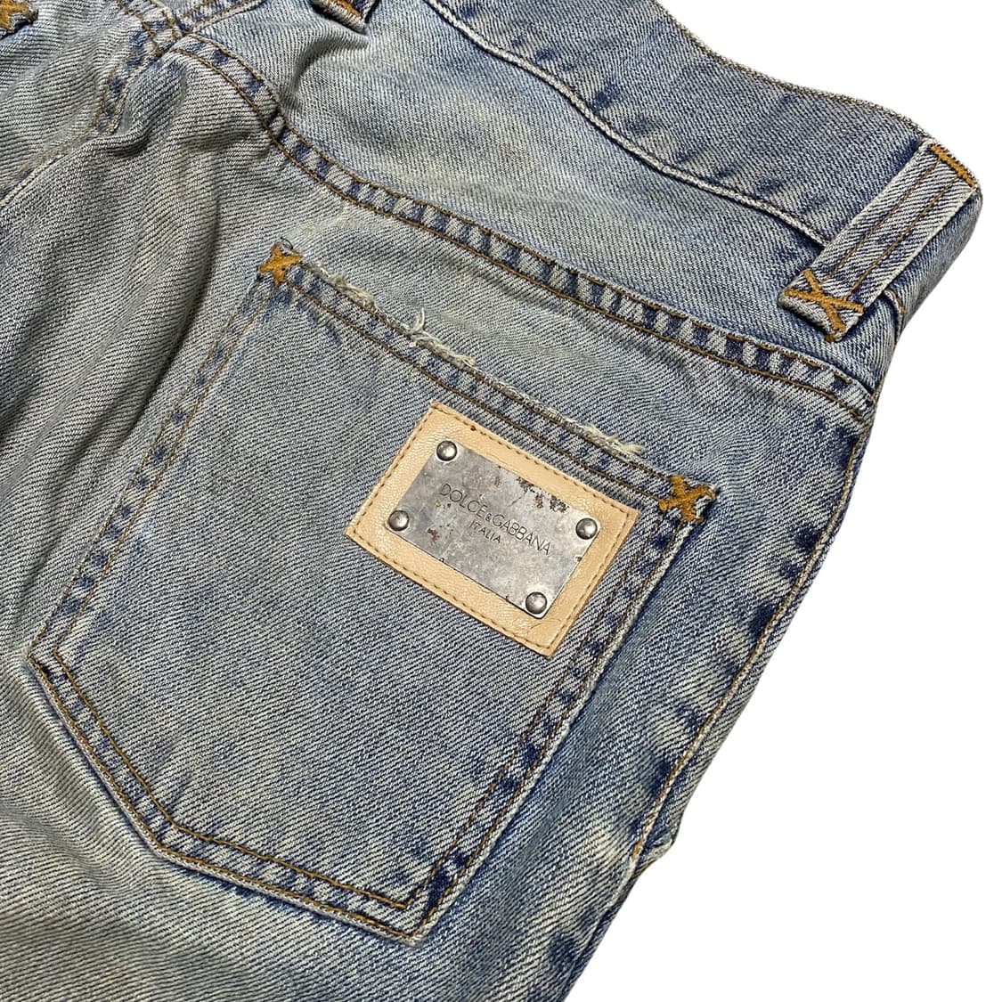 돌체앤가바나 리페어링 데님 팬츠 상품이미지5