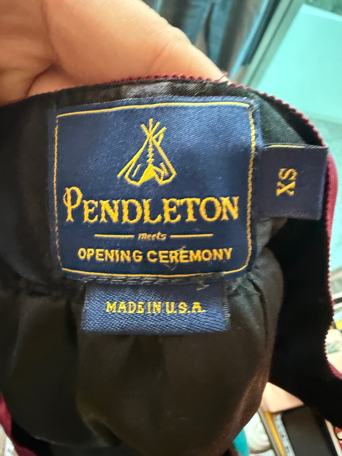 10SS Pendleton x Opening Ceremony나바호 스커트 상품이미지3