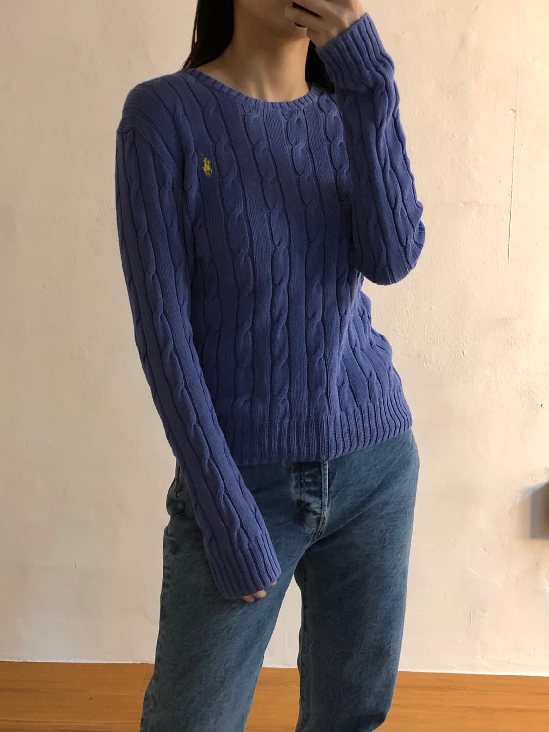 폴로 케이블 니트 상품이미지5