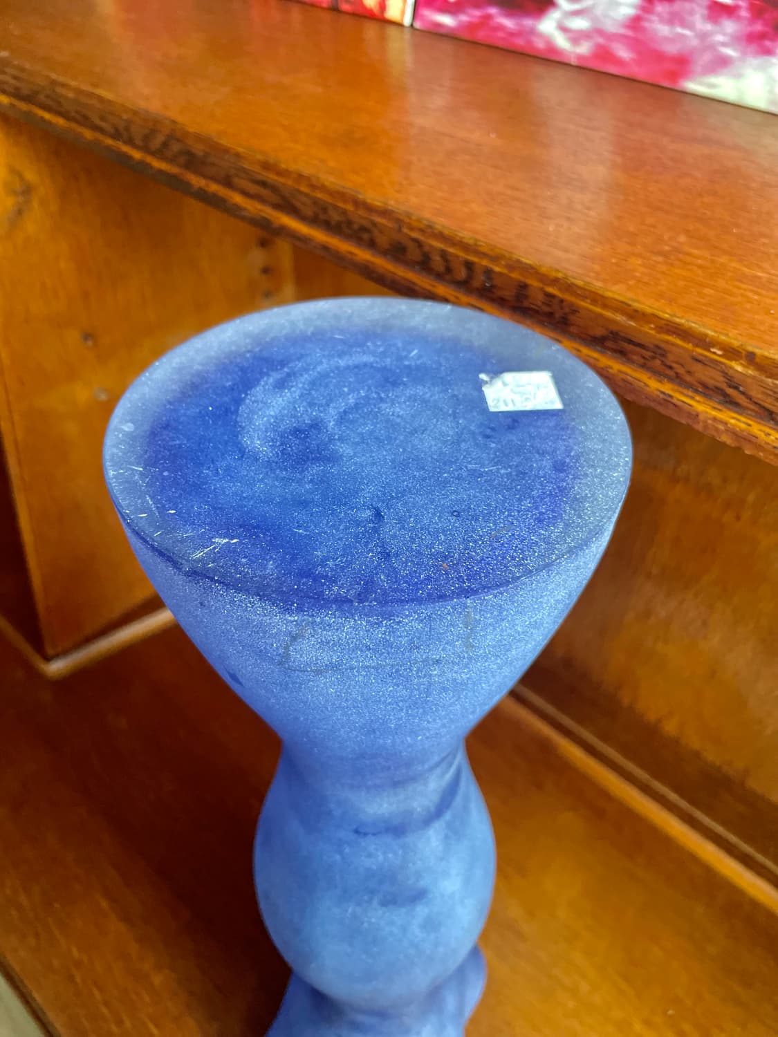 [유럽 빈티지 화병] 70‘s 미드센추리 매트피니쉬 유리 화병 상품이미지10